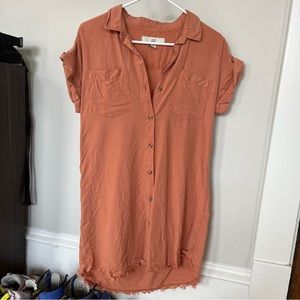 Thread & Supply Terracotta Mini Dress